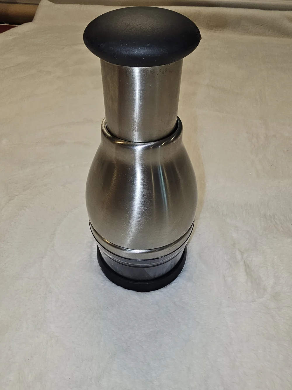 Miufrance Stainless Steel Vegatable Chopper - Black & Silver